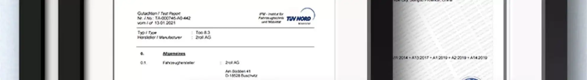 Gutachten / Test Report